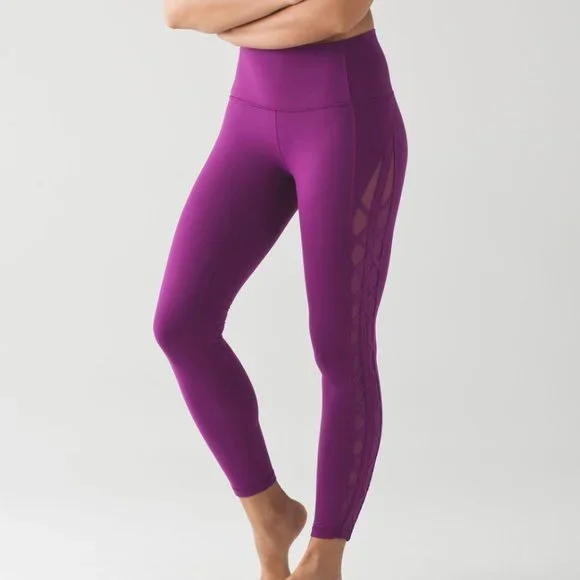 Lululemon High Times Pant (Rhythm) in Chilled Grape - Picture 2 of 7